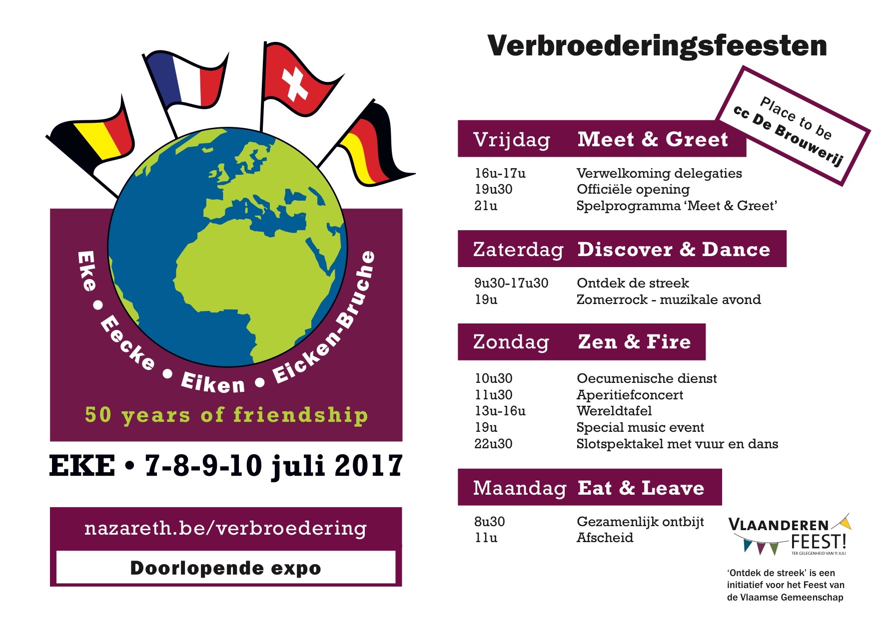 Verbroedering 2017