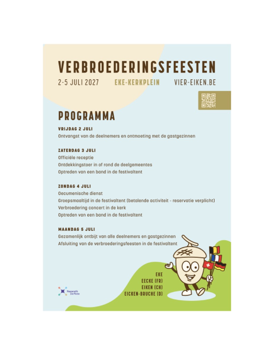 Affiche Verbroederingsfeesten 2027